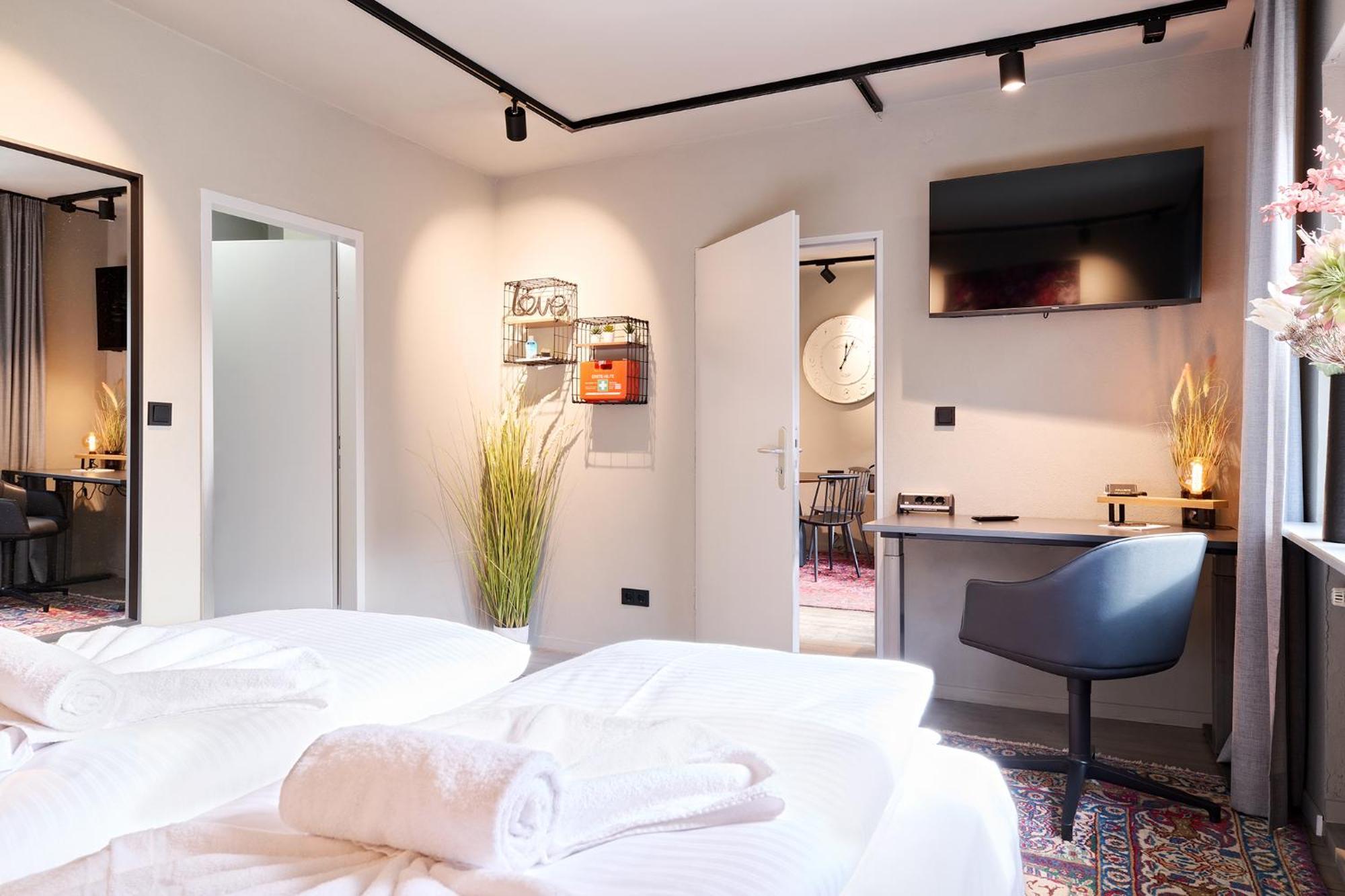 Xzllenz Kueche Bad S-Bahn Parken Smart-Tv Wellbeing Apartman Neunkirchen am Sand Kültér fotó