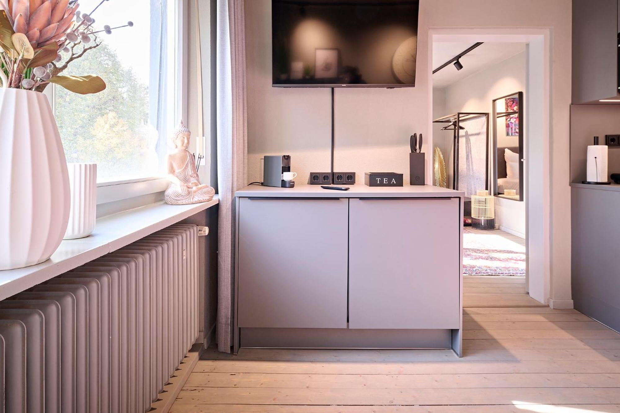 Xzllenz Kueche Bad S-Bahn Parken Smart-Tv Wellbeing Apartman Neunkirchen am Sand Kültér fotó