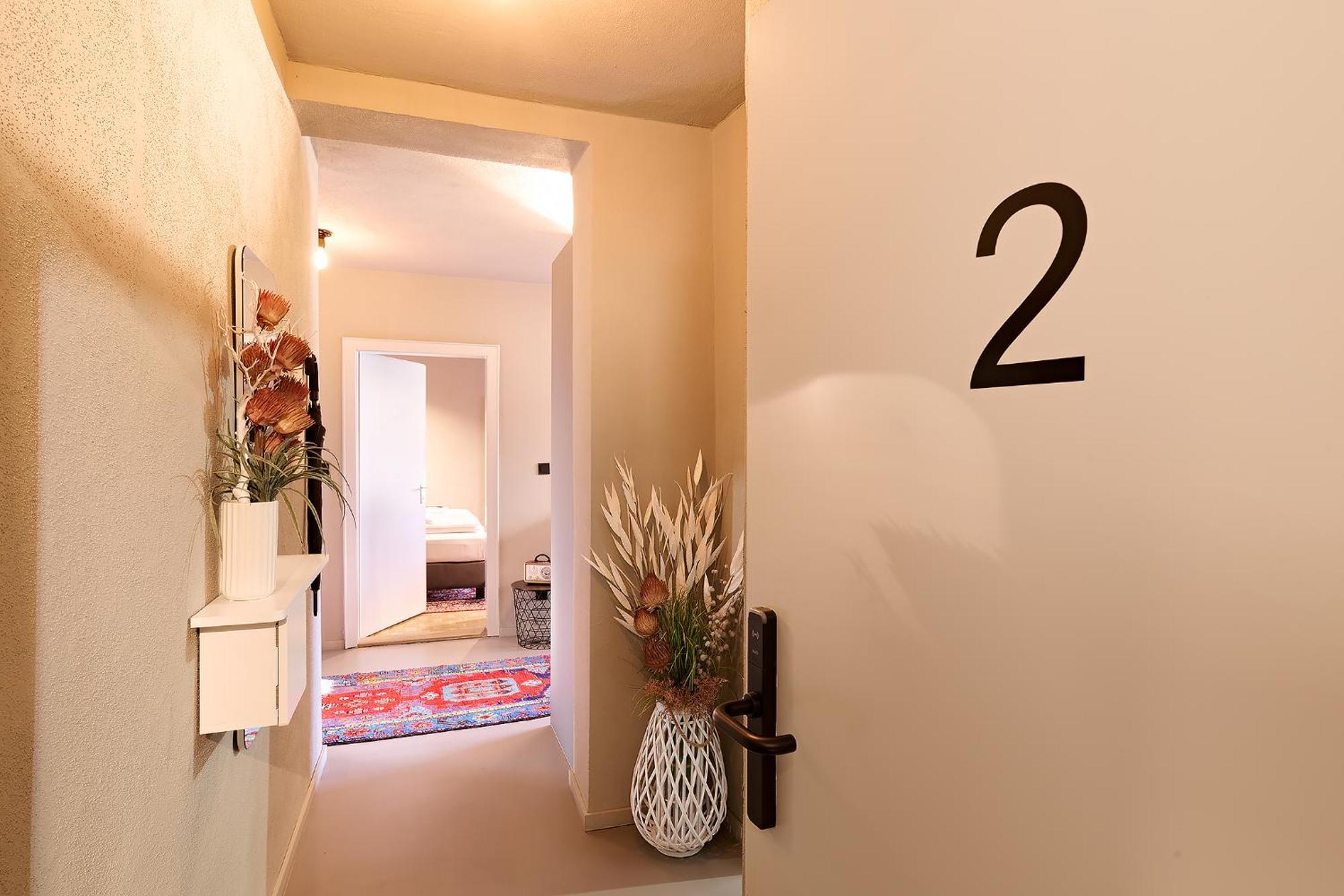 Xzllenz Kueche Bad S-Bahn Parken Smart-Tv Wellbeing Apartman Neunkirchen am Sand Szoba fotó
