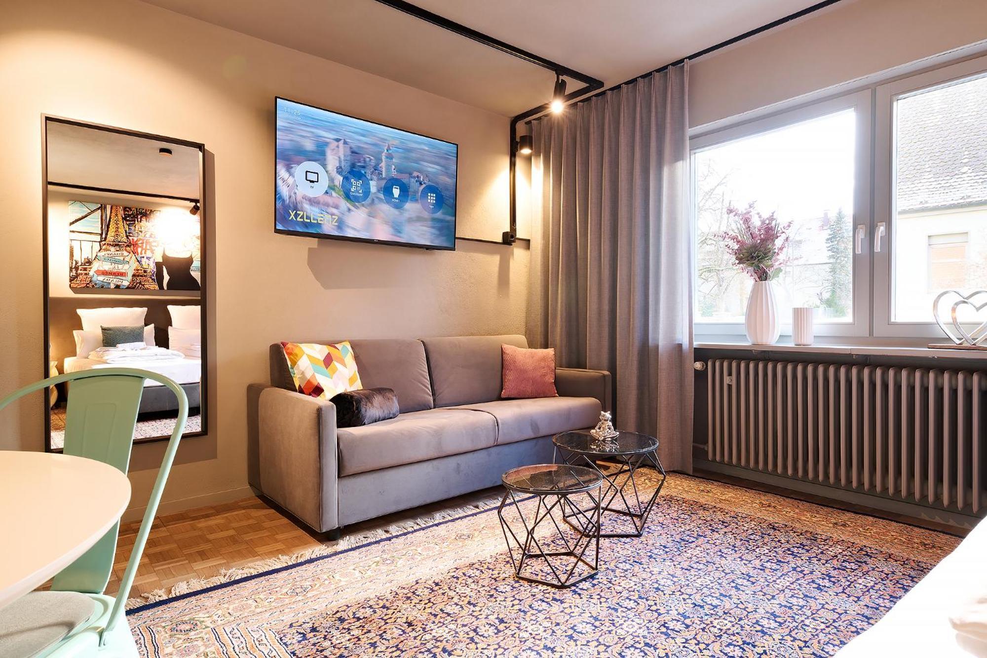 Xzllenz Kueche Bad S-Bahn Parken Smart-Tv Wellbeing Apartman Neunkirchen am Sand Kültér fotó