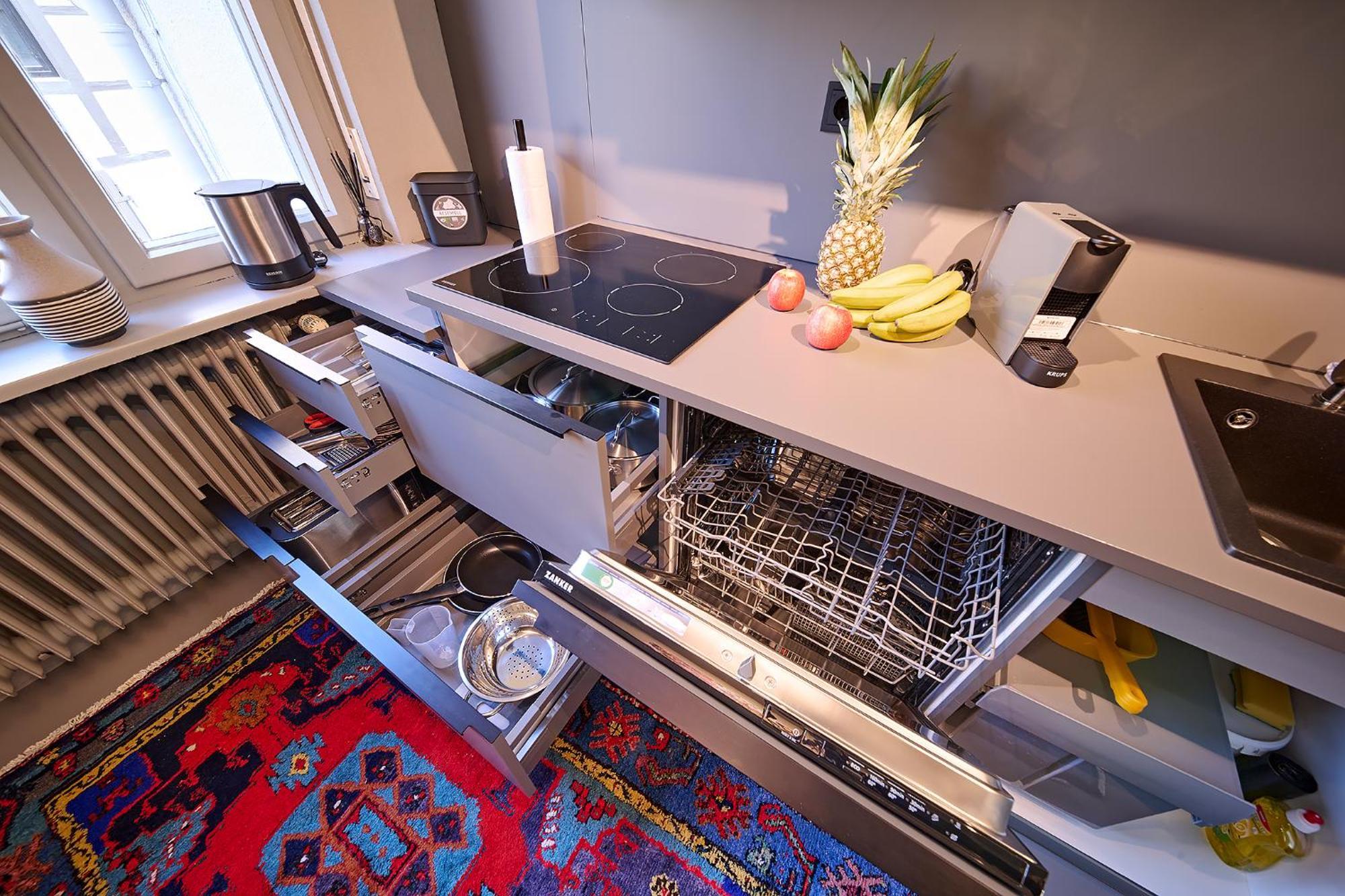 Xzllenz Kueche Bad S-Bahn Parken Smart-Tv Wellbeing Apartman Neunkirchen am Sand Szoba fotó
